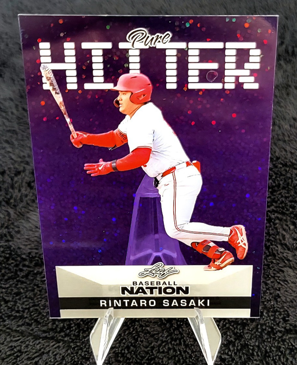 Rintaro Sasaki 2/8 Pure Hitter Acetate Insert Miami Marlins Top Prospect